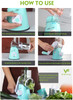 FAVIA Handheld Rotary Slicers for Vegetables Cheese Grater Shredder