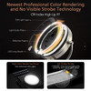 Professional 8.5" Lighted Makeup Mirror, 10X Magnifying Vanity Mirror
