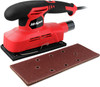 Corded Sander with 10 Piece Sand Papers for Sanding Down, Smoothing, of Wood.