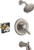 Delta Faucet Lahara 17 Series Dual-Function Tub and Shower Trim Kit