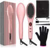 Auto-Off, Dual Voltage Straightening Comb for Home, Travel