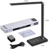 Desk Lamp with Wireless Charger, USB Charging Port