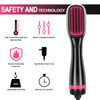Blow Dryer Brush, 2-in-1 Ionic Hot Air Brush, Multifunctional Straightening