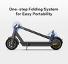 MAX Electric Kick Scooter, Max Speed 18.6 MPH, Long-range Battery