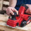 Brushless 20V Planer, Includes 4.0Ah Lithium Battery and PWR Jump Charger.. Brushless 20V Planer, Includes 4.0Ah Lithium Battery and PWR Jump Charger..