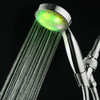 KAIREY Handheld Led Shower Head 7 Color Light Change Automatically Polished