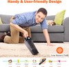 Mini Vacuum Cleaner with Strong Suction for Pet Hair, Home and Car Cleaning