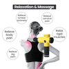 4 In One,Relieving Pain,3 Speed Setting Body Deep Muscle Massager
