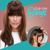 3D Clip-In Bangs Hair Extensions