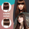 3D Clip-In Bangs Hair Extensions