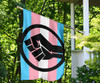 Transgender Flag Black Trans Live Matter Flag Blue Pink White Trans Pride Flag