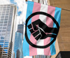 Transgender Flag Black Trans Live Matter Flag Blue Pink White Trans Pride Flag