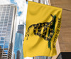 No Step On Snek Flag Gadsden Flag Yellow Flag With Snake Don't Tread On Me