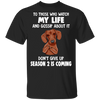 Dachshund Middle Finger To Those Who Watch My Life Shirt Humorous Tee Shirt Sarcastic Tee