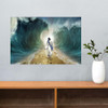 Jesus Poster God Crossing The Red Sea Christian Decor Poster Wall Art Room Decoration