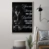 Dachshund You Are Strong Resident You Can Conquer Anything Poster Motivational Wall Art Poster