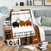 Dachshund Money Can Buy A Lot Of Things But It Doesn't Wiggle Fleece Blanket Weiner Dog Gift