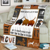 Dachshund Money Can Buy A Lot Of Things But It Doesn't Wiggle Fleece Blanket Weiner Dog Gift