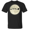 Dachshund Santa Claus Christmas Shirt Cute Dog Full Moon Tee Christmas Gift Weiner Dog Gifts