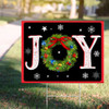 Joy Yard Sign Joy Outdoor Christmas Decoration Christmas Porch Sign