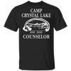 Camp Crystal Lake Counselor Classic T-Shirt Horror Movie Fan Jason Joke Shirt For Men Woman