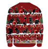 Black Cat Christmas Sweatshirt Best Gift For Cat Owner Women Men Ugly Christmas Sweatshirt