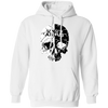 Unus Annus Hoodie Cool Gift For Men Skull Black And White Unus Annus Merch
