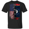 Mississippi Flag 2020 With American Flag T-Shirt New State Flag Shirt Gift Mississippi Flag 2020 With American Flag T-Shirt New State Flag Shirt Gift