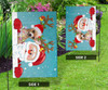 Chihuahua Santa Claus Merry Christmas Flag Christmas Living Room Decor Xmas Gift For Parents