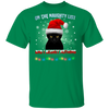 Black Cat On The Naughty List And I Regret Nothing T-Shirt Funny Christmas Shirt For Cat Lovers
