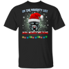 Bulldog On The Naughty List And I Regret Nothing T-Shirt Funny Christmas Vacation Shirt