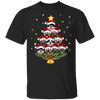 Frenchie Bulldog Christmas Tree T-Shirt Pretty Gift For Dog Lovers