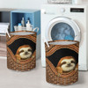 Cute Baby Sloth Laundry Basket Christmas Present Family Gift For Mom Idea