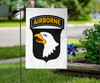 Army 101st Airborne Flag Eagle Emblems 327 HHC Flag Decor Veterans Day Gift Idea