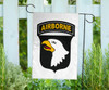 Army 101st Airborne Flag Eagle Emblems 327 HHC Flag Decor Veterans Day Gift Idea
