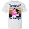 Unicorn I'm Not Old I'm Vintage T-Shirt Women's Vintage Graphic Tees For Unicorn Lovers