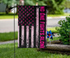 No One Fights Alone Flag Support Breast Cancer Awareness Flag Inspiring Gifts For Siblings