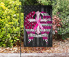 Faith Over Fear Pink Ribbon With Angel Wings American Flag Breast Cancer Flag Family Wall Art