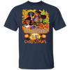 Witch Dachshunds Halloween Is My Christmas T-Shirt Party City Halloween Dachshund Gifts Unisex