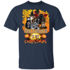 Cats Halloween Is My Christmas Printed T-Shirt Halloween Tee Unique Gifts For Cat Lovers