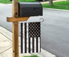 Black And White American Flag Honor Military Army Law Enforcement Pride Flag Patio Furniture