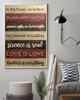 In This House We Believe Poster BLM Poster Quotes Fight For Women's Rights Feminist Gifts