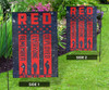 Red Friday Remember Everyone Deployed Vertical Flag Soldier Memorial Flag For Wall Home Decor