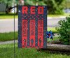 Red Friday Remember Everyone Deployed Vertical Flag Soldier Memorial Flag For Wall Home Decor