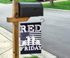 Red Friday Remember Everyone Deployed Flag Military Soldier Memorial For Indoor Outside Flag