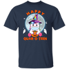 Cute Unicorn Happy Quar-O-Teen Halloween T-Shirt Gift For Her Birthday Halloween Special Gift