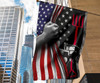The U.S Tractor Farmer Flag Inside American Flag Gift Farming Independence Day 4Th Of July