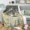 The Beatles Blanket In My Life Song Lyric Vintage Blanket Signed Gift For Beatles Fans