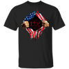 Faith Hope Love American Flag T-Shirt Women Men Shirt Gifts For Friend