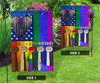 LGBTQ Togerther We Rise American Flag Different Pride Flags Decor Outdoor